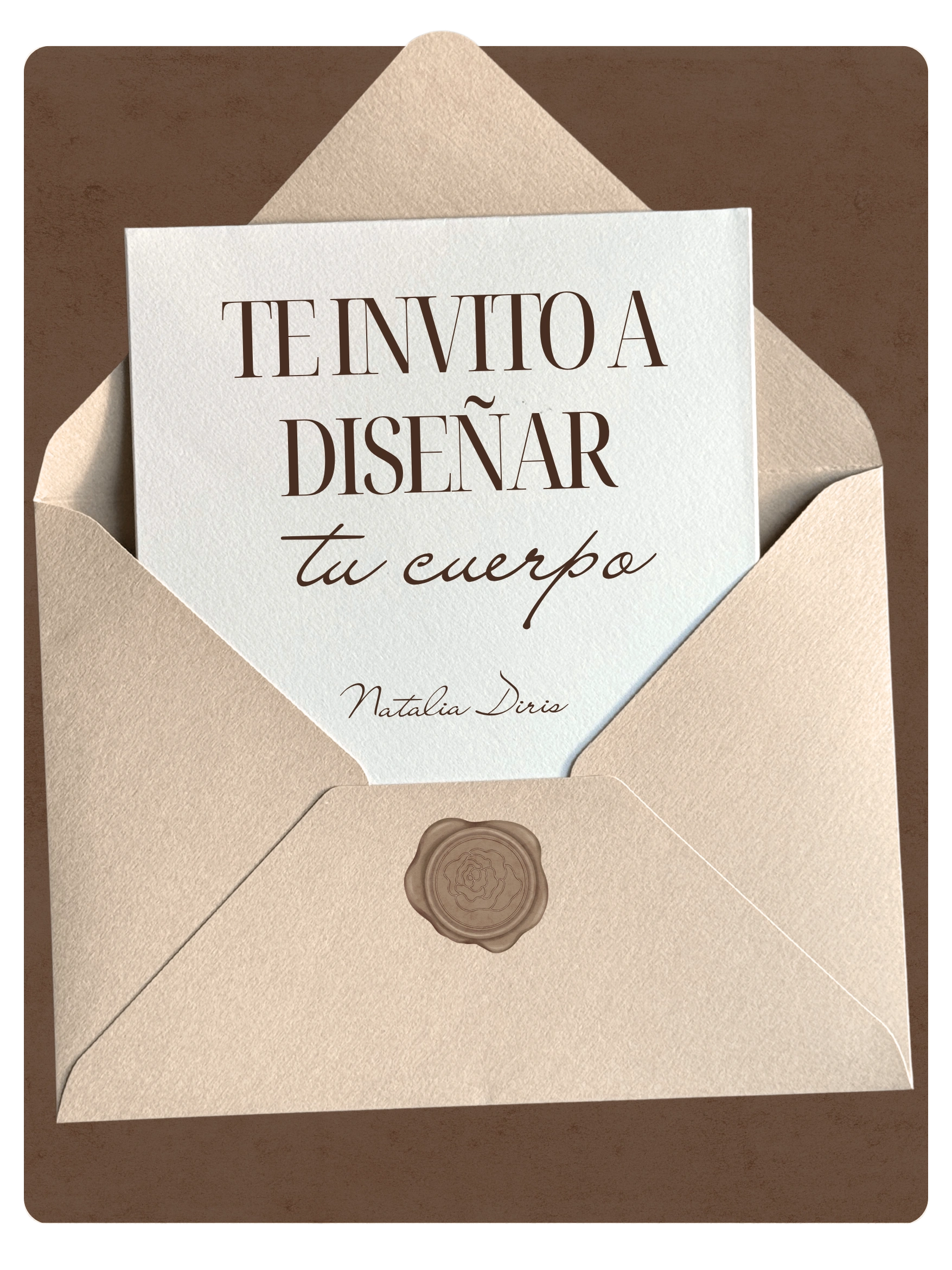 Invitación Natalia Diris - Diseña tu nuevo cuerpo